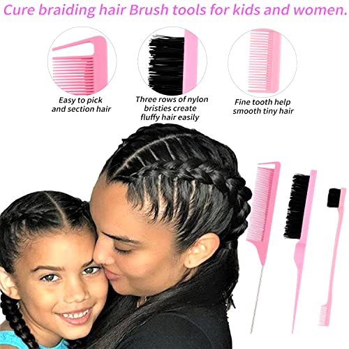 Rubber Hair Bands With Cutter Remover (Black)
