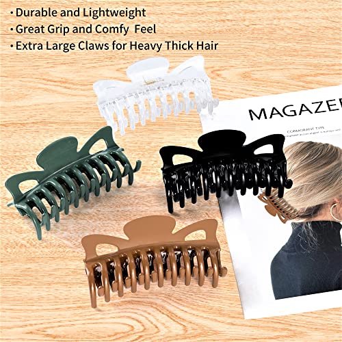 4Pcs Hair Claws Clips