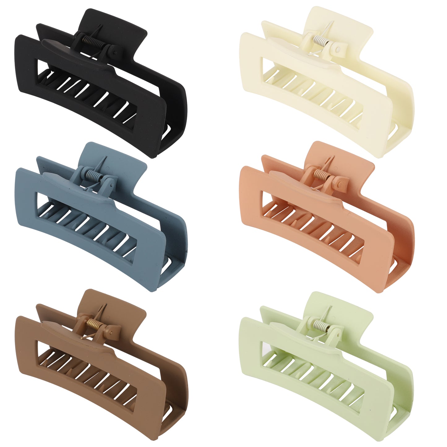 Hair Clips For Women Claws Clips Square Banana Clips For Thick Hair