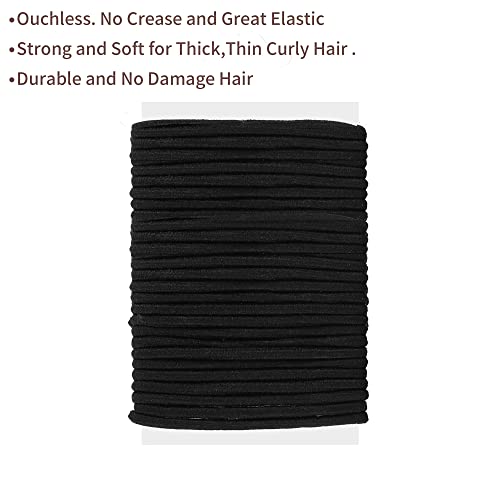 60Pcs Elastic Hair Ties
