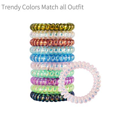 30Pcs Spiral Hair Ties