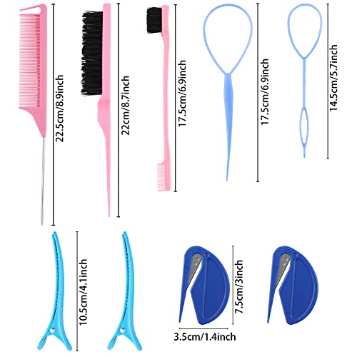 Mini Rubber Bands Hair Tools (Clear)