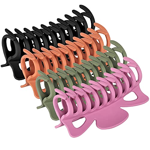 4Pcs Big Hair Claw Clips 4.7 Inch