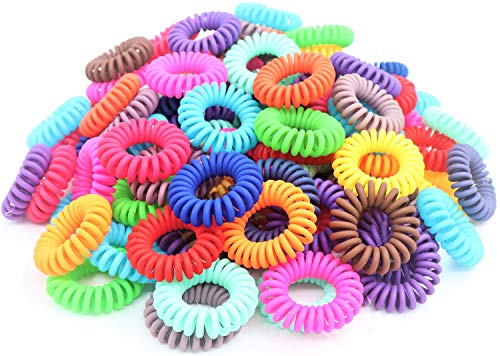 50Pcs Spiral Hair Ties