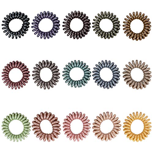 30pcs Hair Ties Coil