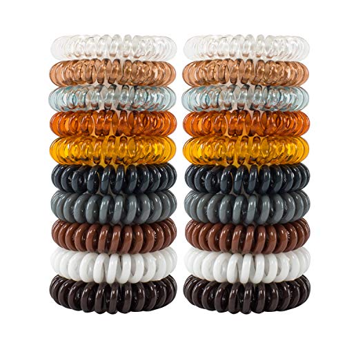 50pcs Spiral Hair Ties Small