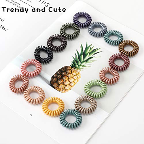 30pcs Hair Ties Coil