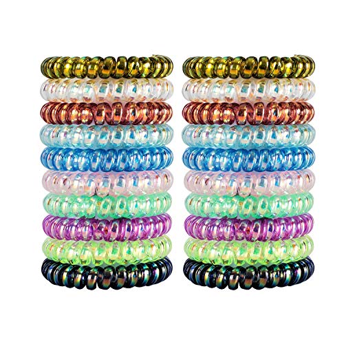 30Pcs Spiral Hair Ties