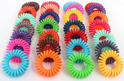 50Pcs Spiral Hair Ties