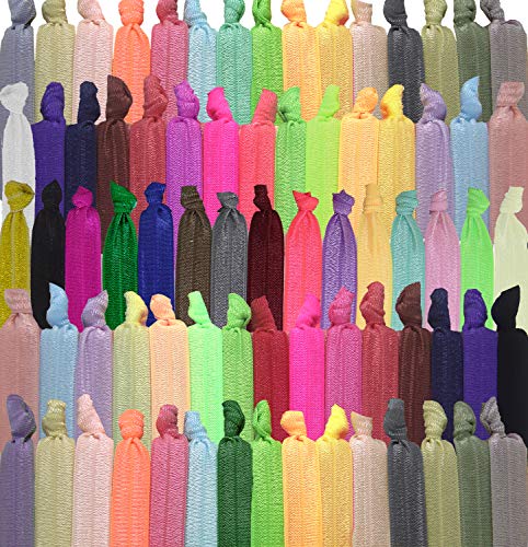 300pcs Elastic Hair Ties Ribbons